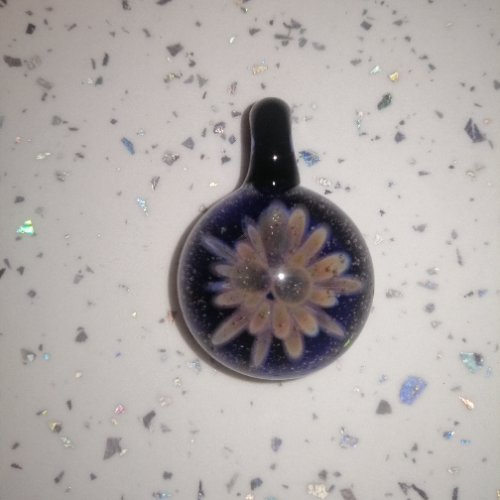 Abstract Implosion Pendant